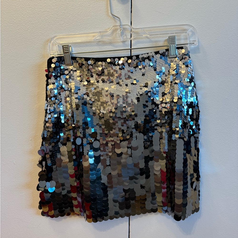 NWT H&M sequin skirt, size 2